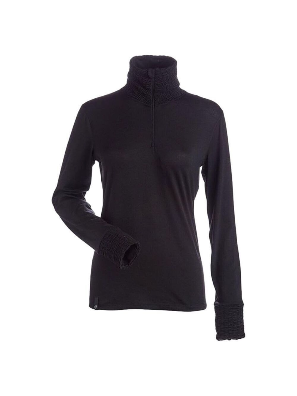 ☀️ NILS ‘Holly’ Quarter Zip Ruched Turtleneck